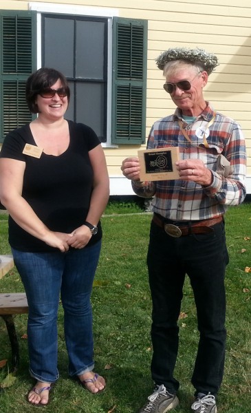 Gary Fogelman was crowned the Grand Champion at the Chimney Point Historic Site Atlatl Contest on September 21